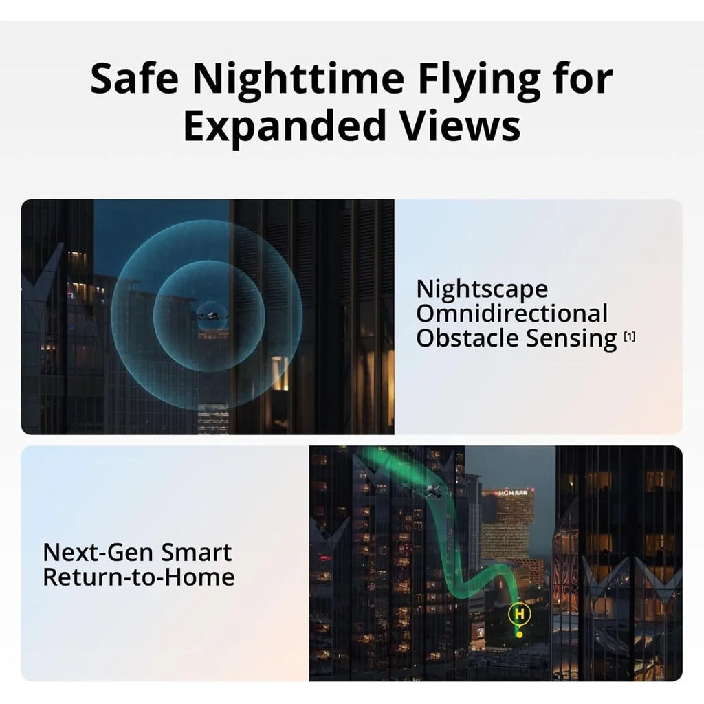 DJI Air 3S Fly More Combo Drone (RC 2), 1" CMOS Dual Cameras, 4K/60fps Video, Omnidirectional Obstacle Sensing, 3 Batteries
