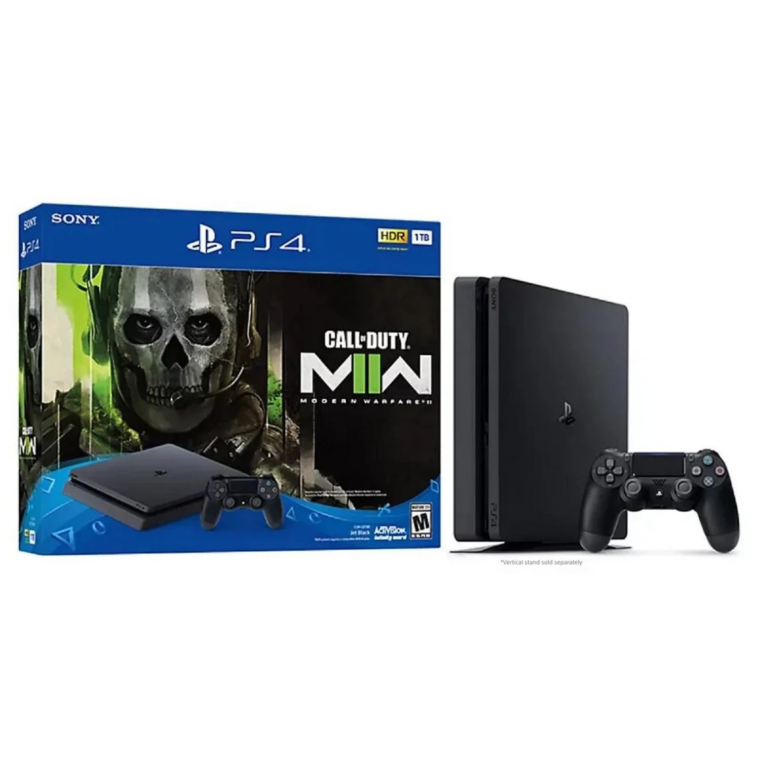 Gaming Console - Sony PlayStation 4 Slim 1TB Black Game Console  - CALL OF DUTY:MODERN WARFARE II