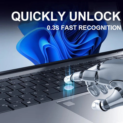 2026 15.6" Ultra Slim Portable Laptop intel Core i9-9900U Windows11 Pro 16GB RAM 1TB 2TB SSD Fingerprint Office Gaming Laptop PC
