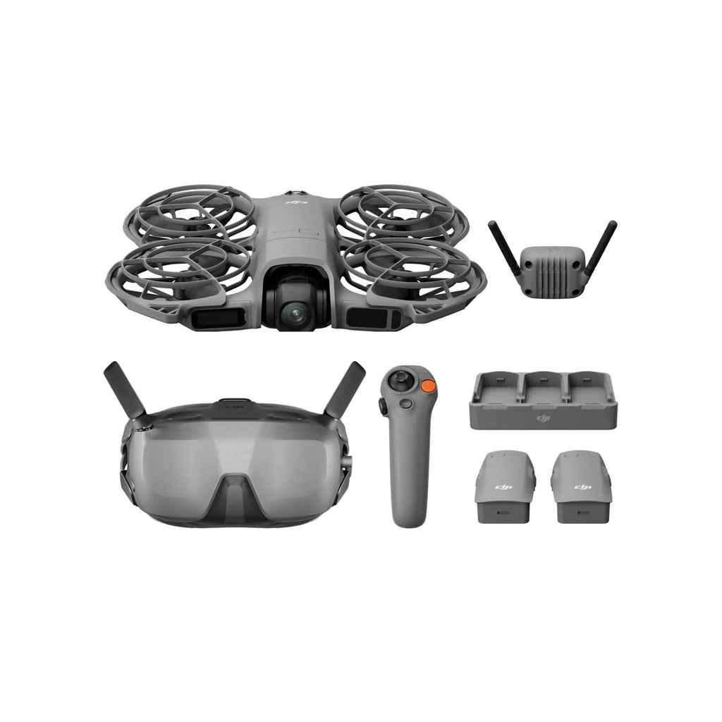 DJI Neo 2 Motion Fly More Combo w/ RC Motion 3 & Goggles N3, 4K FPV Camera Drone, Stable Digital Transmission, 3 Batteries