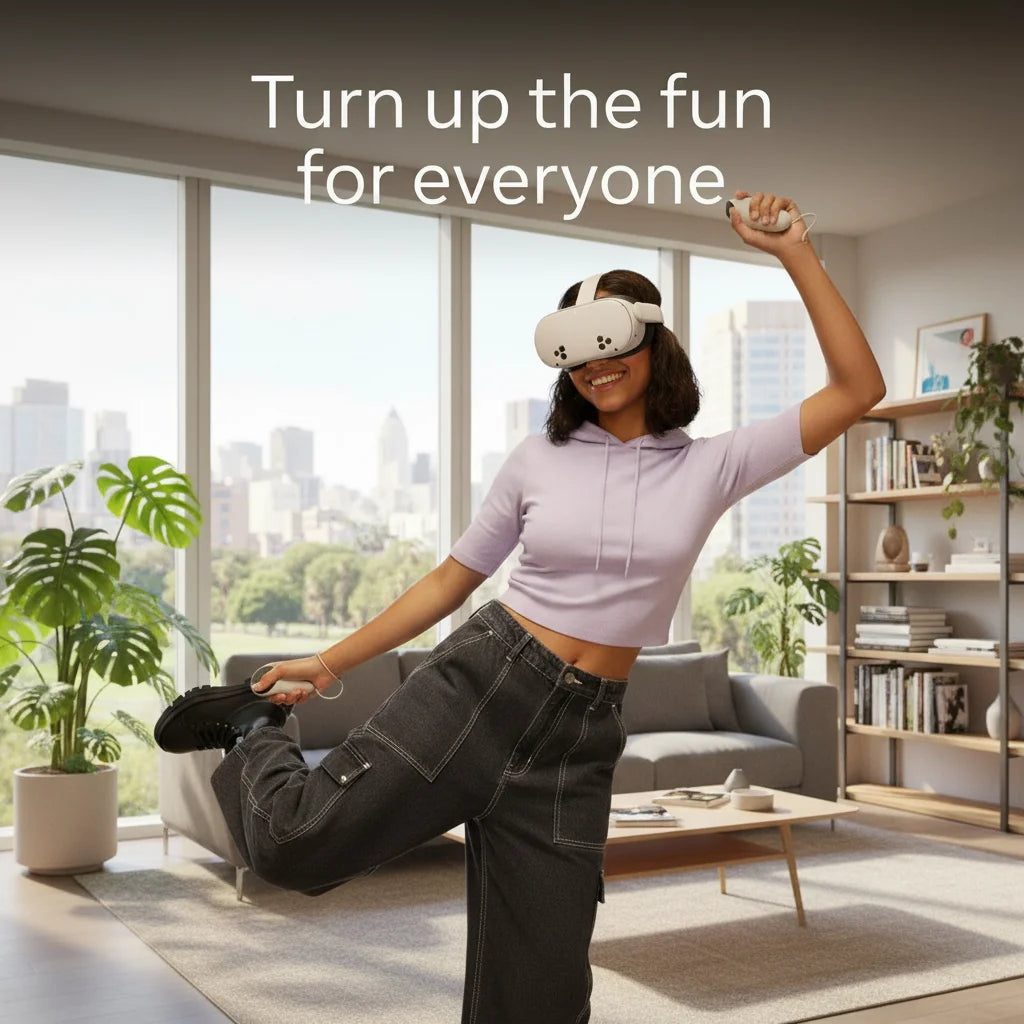 Oculus Quest 3S 128GB – All-in-One Mixed Reality Headset for Immersive VR/MR Experiences