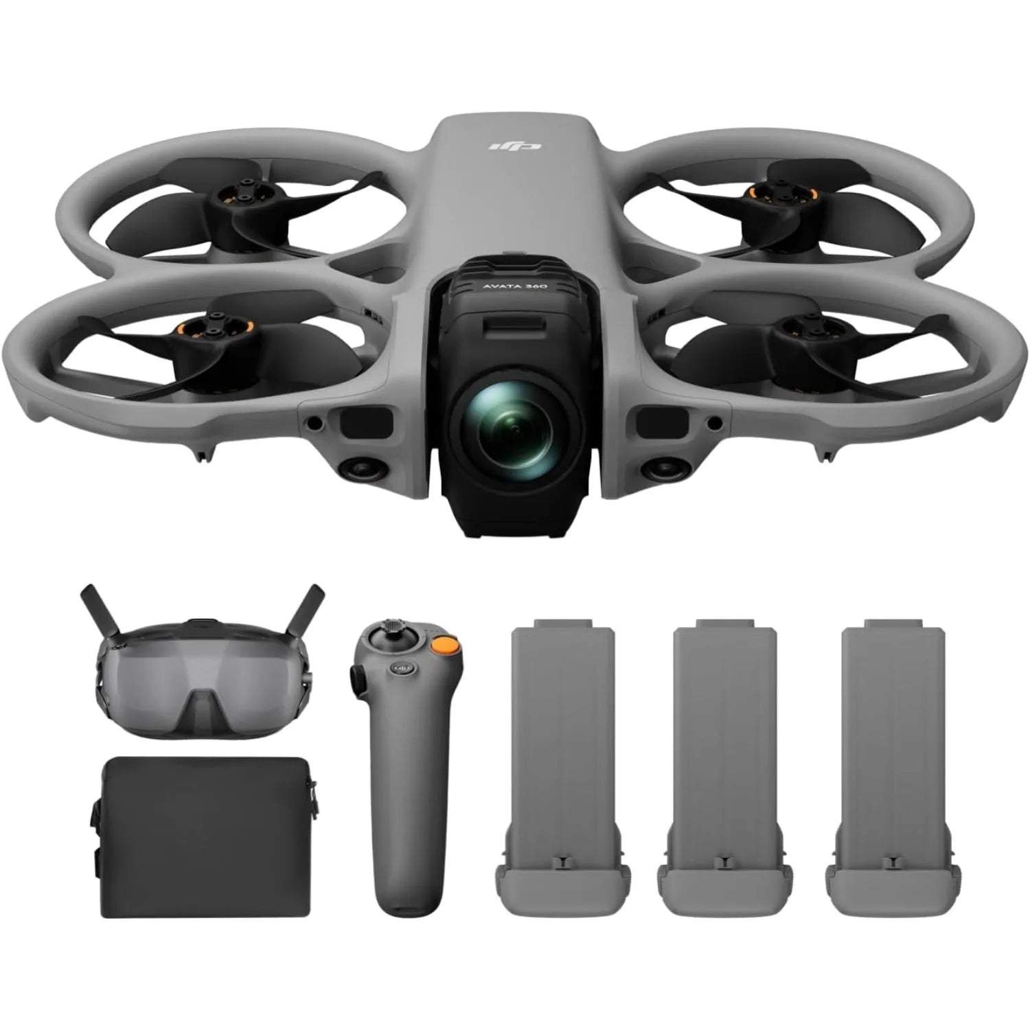 DJI Avata 360 Motion Fly More Combo, 8K 360° Camera with 1-Inch Sensor, FPV Drone, Goggles N3 & RC Motion 3, Easy ACRO