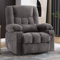 BOSMILLER Massage Swivel Rocker Recliner Chair with Vibration Massage and Heat Ergonomic Lounge Chair for Living Room