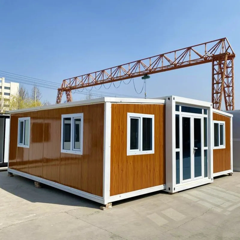 20ft Quick Installation Z Folding Steel Small Houses for Living Prefab Mobile Modern Bedroom Temporary Dormitory for Hotel
