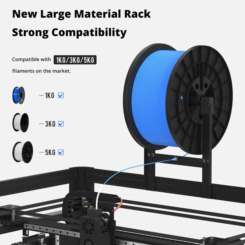 VEHO 600 PRO V3 High Precision 3D Printer,7 inch Screen 600*600*600mm Large Print Size With Klipper firmware 3D Printer Kits