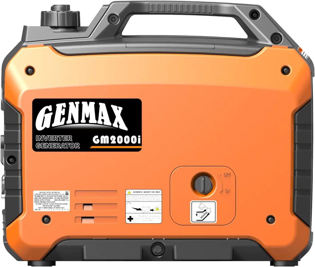 Portable Generator, 2000W Ultra Quiet Gas Engine, EPA Compliant, Eco Mode Function, Ultra Light, Suitable for Backup Home and Ca