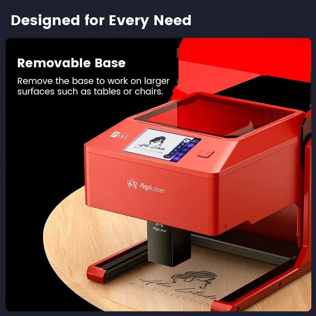 3W Laser Printer with 3.5-Inch Smart Screen, Photo Printer Engraver Machine And 3 Additions Bundle, Suitable for Creation