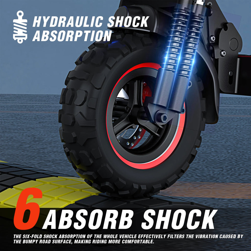 FREEBOY J11 PLUS Adult Electric Scooter 1200W Motor 48V h Battery Folding E-Scooter 11-inch vacuum tire E-Mountain Scooter
