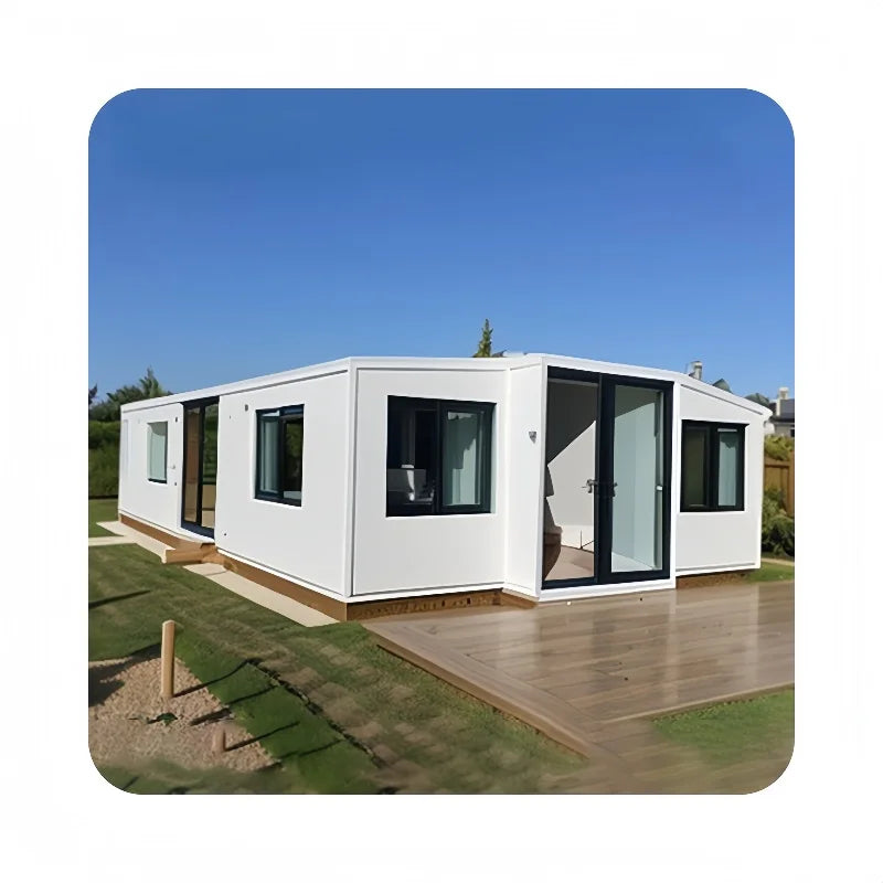 Luxury 20FT 30FT 40FT Small Tiny Foldable Mobile Container Home Prefabricated Folding Expandable Portable Steel Structure House