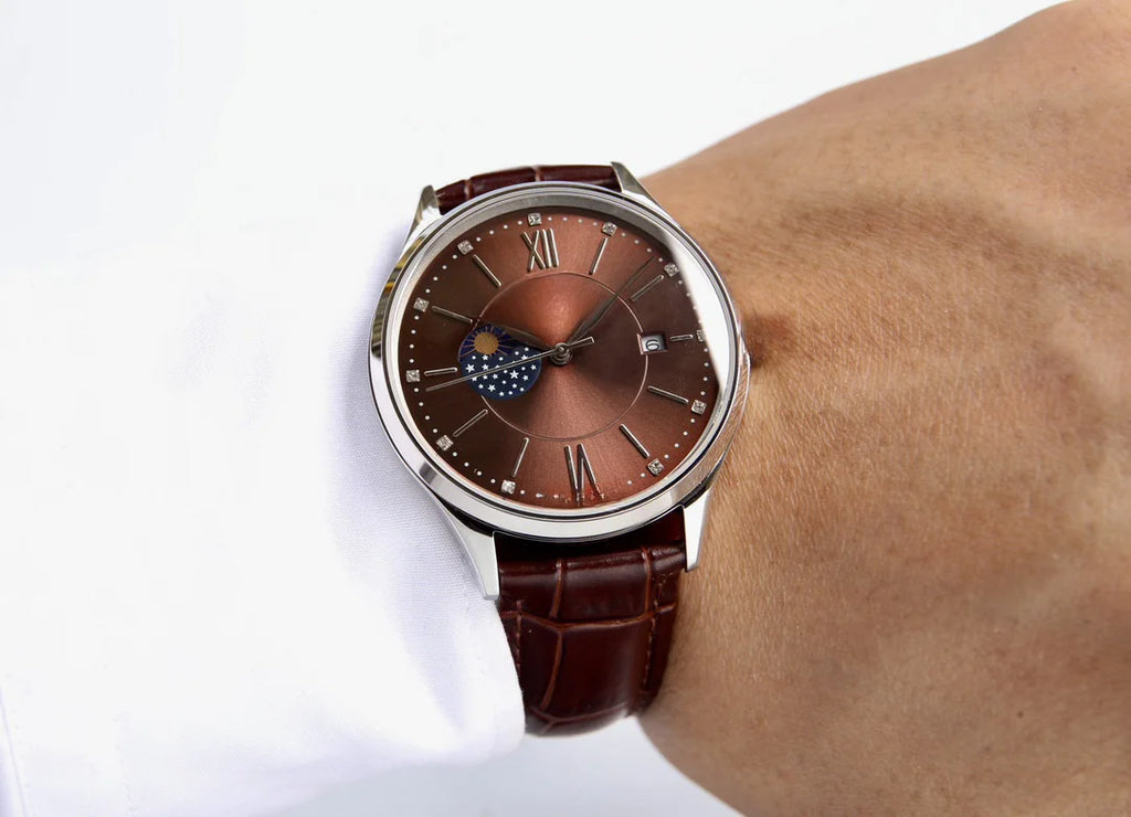 Teen Beige Leisure Formal Watch Wristwatch Clear Markers Metal Case Fold Clasp Band Waterproof Style Date Display Fitness Style Friend Gift Commute Meeting Slim Elegant