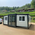 Pre-Fabricated 20ft  40FT Steel Sun Room Can Free Expansion Container House with 2 Bedroom