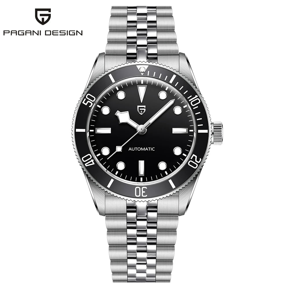 2026 PAGANI DESIGN New Retro Luxury Automatic Watch Men Five-row chain stainless steel Mechancial Wrist watch Men NH35A Movt