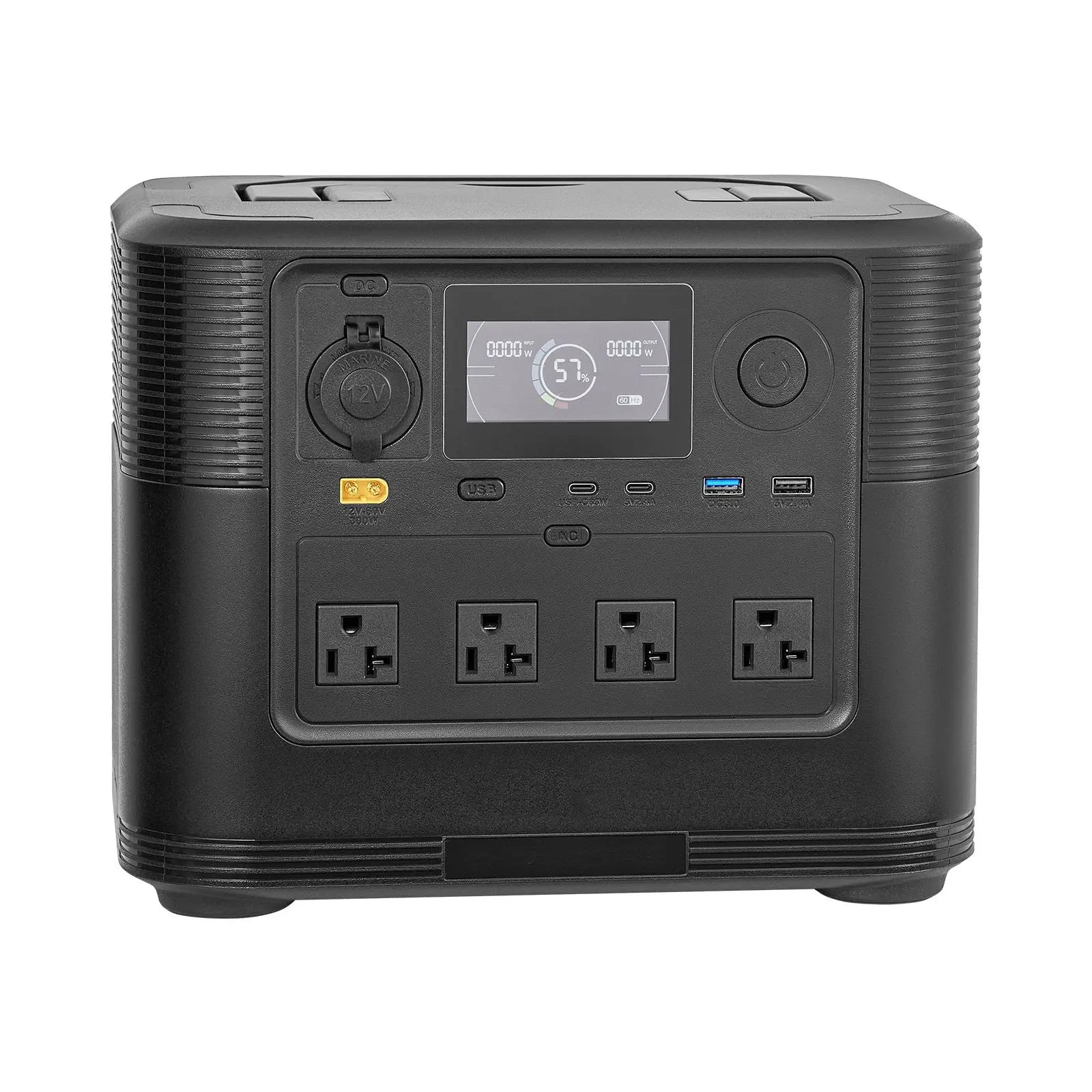 Portable Power Station, 1800W Solar Generator Power Station, 1008Wh LiFePO4 Battery Backup with 9 Output Ports for for Home Emergency, Outdoor Camping, RV Travel (Solar Panel NOT Included)