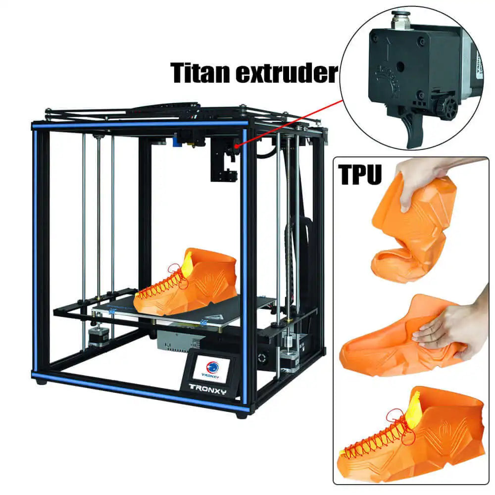 Tronxy 3D Printer VEHO 500 PRO Large size 500*500 Guide RailImpresora 3D Kit