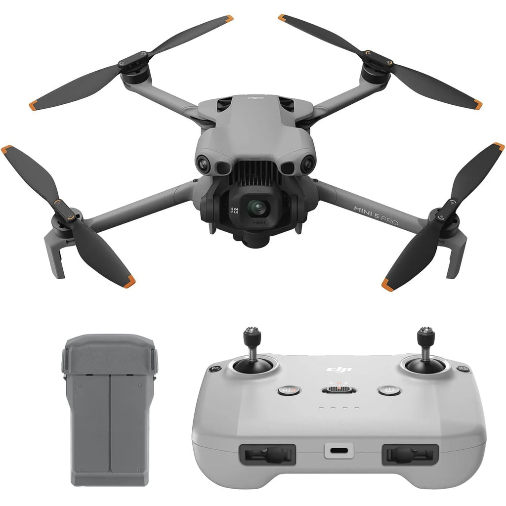 DJI Mini 5 Pro Drone+Intelligent Flight Battery Plus Bundle,4K Camera with 1" CMOS, Omnidirectional Obstacle Avoidance, Sub-249g