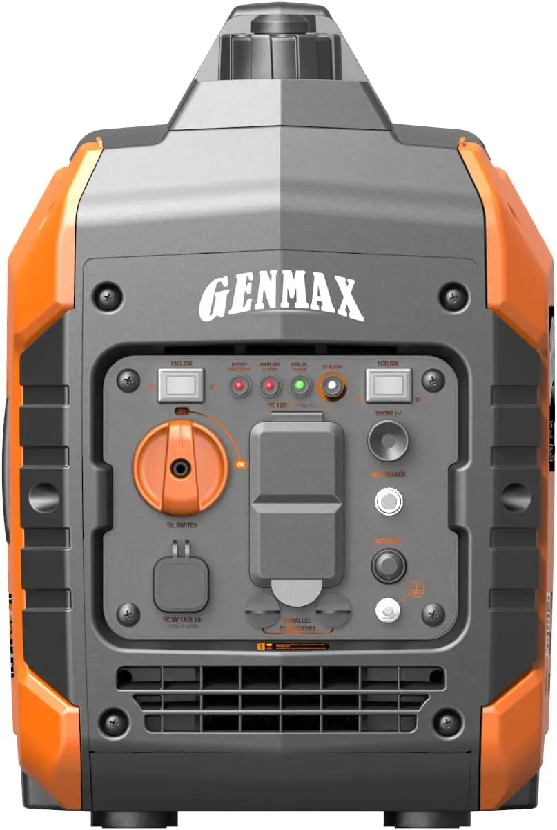 Portable Generator, 2000W Ultra Quiet Gas Engine, EPA Compliant, Eco Mode Function, Ultra Light, Suitable for Backup Home and Ca