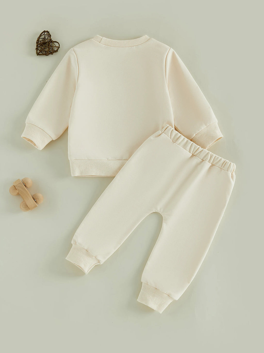 Long Sleeve Fall Outfit Long Toddler Boy Fall Boy Neck Long Jogger Pants Crew Neck Sweatshirt High Quality