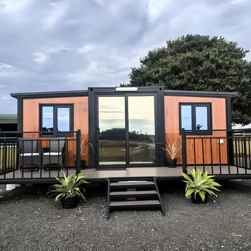 Factory Direct Supply Modular House Australia Tiny Home Prefab Steel 2 Bedroom Expandable Container House Prefabricated