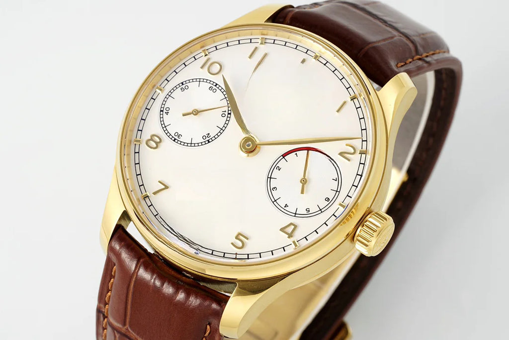 Men Brown Popular Retro Watch Wristwatch Automatic Easy Read Sunray Dial Nylon Strap Scratch Resistant Style Readable Dial Daily Wear Thanksgiving Gift Chronograph Style