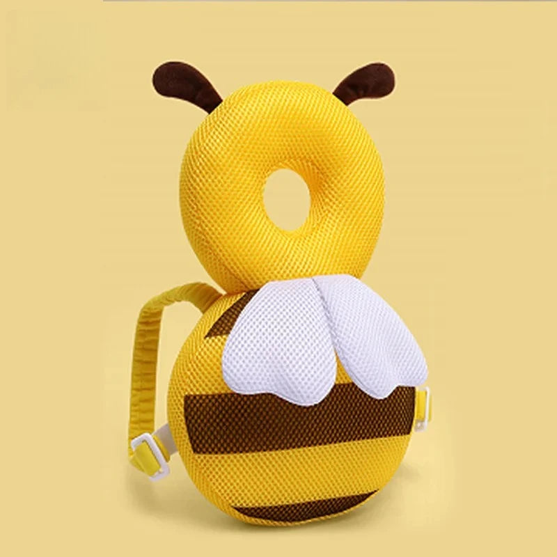Baby Head Protector Pillow Cartoon Backpack Toddler Safety Cushion for Learning to Walk Newborn Kids Anti-Fall Support
