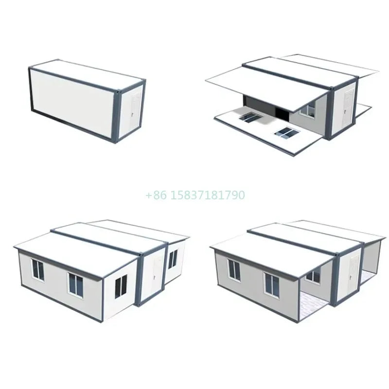 Mobile Container Houses Business Living Casa De Container Room Fold Out Cheap 20ft Container Bedroom Portable Tiny Home Price