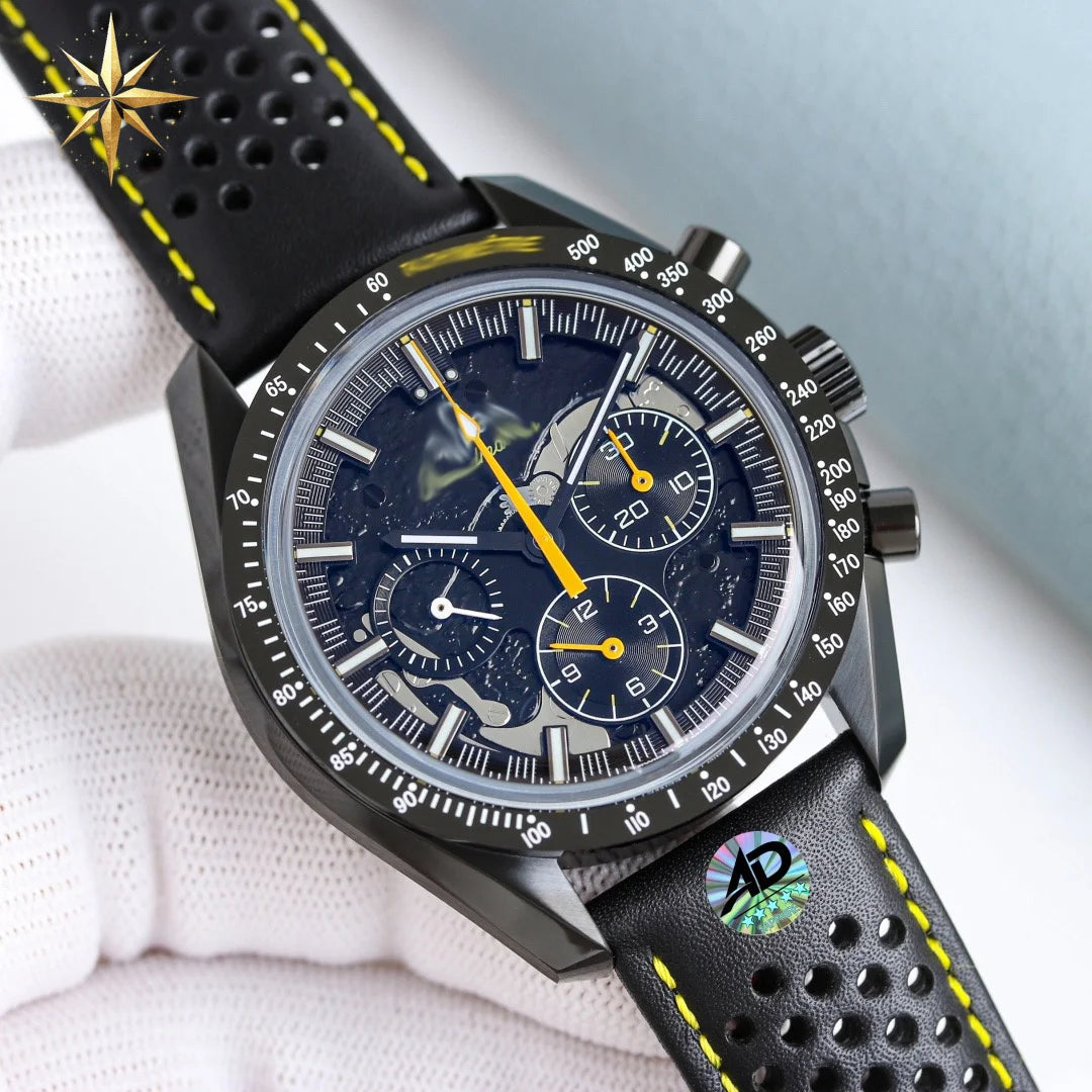 Customizable Luxury Watch in 316L Steel P7750 Automatic Mechanical Movement Exquisite Heritage and Artisanal  Dial size 44mm