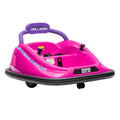 12V Kids Ride on Electric Car with Parent Remote Control LED Lights Music Player for Ages 24-60 Pink, Built-In Music Player, LED Headlights