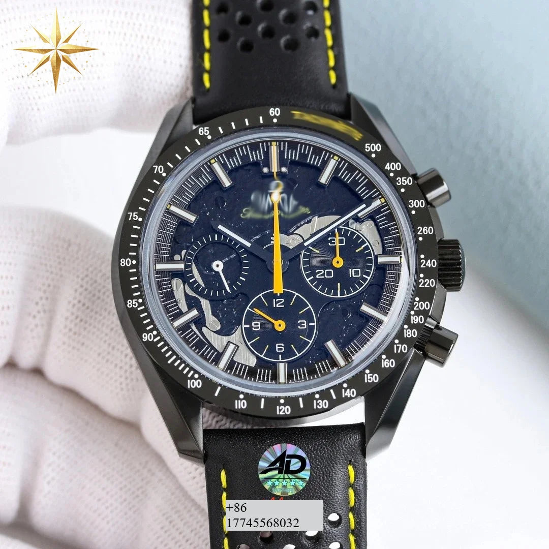 Customizable Luxury Watch in 316L Steel P7750 Automatic Mechanical Movement Exquisite Heritage and Artisanal  Dial size 44mm
