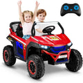 2 Seater Ride on Car for 12V UTV ' Electric Vehicles with Remote Control Spring Suspension Soft Start Music Bluetooth FM Batter