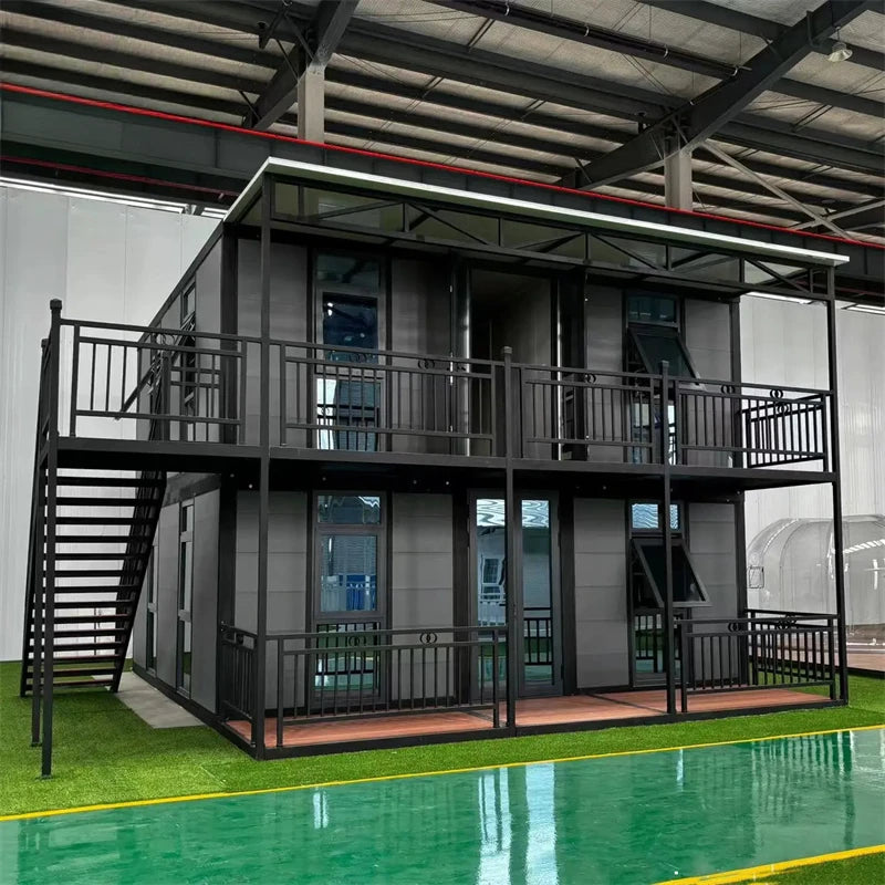 Prefab Mobile Tiny House Prefabricated Homes 2 3 Bedroom Expandable Container House 20ft 40ft Light Steel Home Garden Rooms