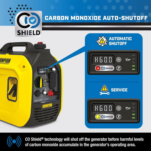2500-Watt Ultralight Portable Inverter Generator with Quiet Technology and Free 3-Year Warranty