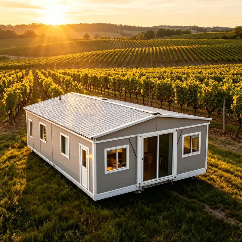 Prefabricated House Foldable Container House Prefab Portable Room for Backyard Office Studio