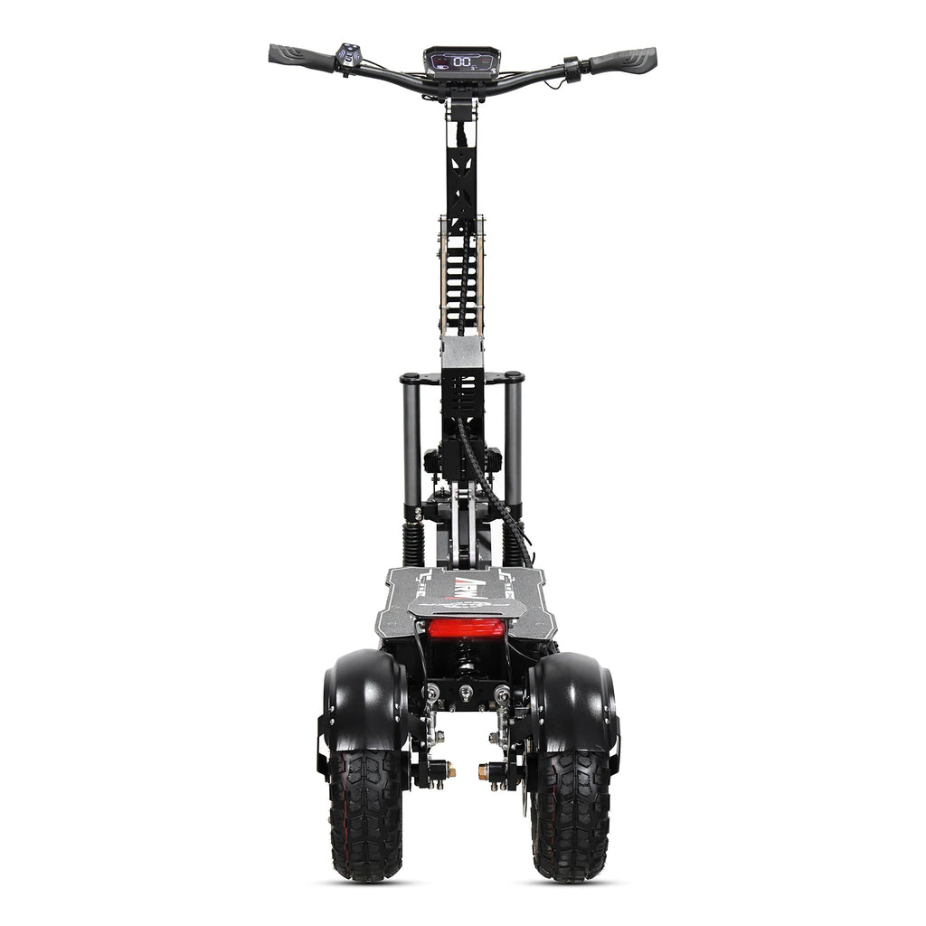 All terrain 3 wheels electric scooter dual motor fast speed long range foldable off road electric scooter