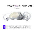 Pico 4 PRO VR Glasses All-in-One Virtual Reality 3D 2.56 inch Fast LCD Screen 105° FOV VR Headset Steam VR Metaverse Games