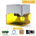 Twotrees TS1 Portable Mini Laser Engraver CNC Bluetooth Machine DIY Logo Marking Machine Painted Dog Tag Paper Leather Wooden