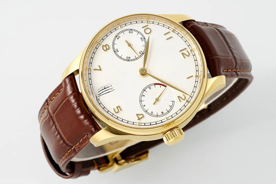 Men Brown Popular Retro Watch Wristwatch Automatic Easy Read Sunray Dial Nylon Strap Scratch Resistant Style Readable Dial Daily Wear Thanksgiving Gift Chronograph Style