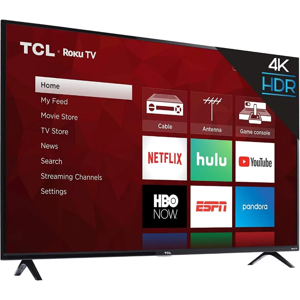 55 Inch 4K Smart LED TV with Roku Streaming (2019)