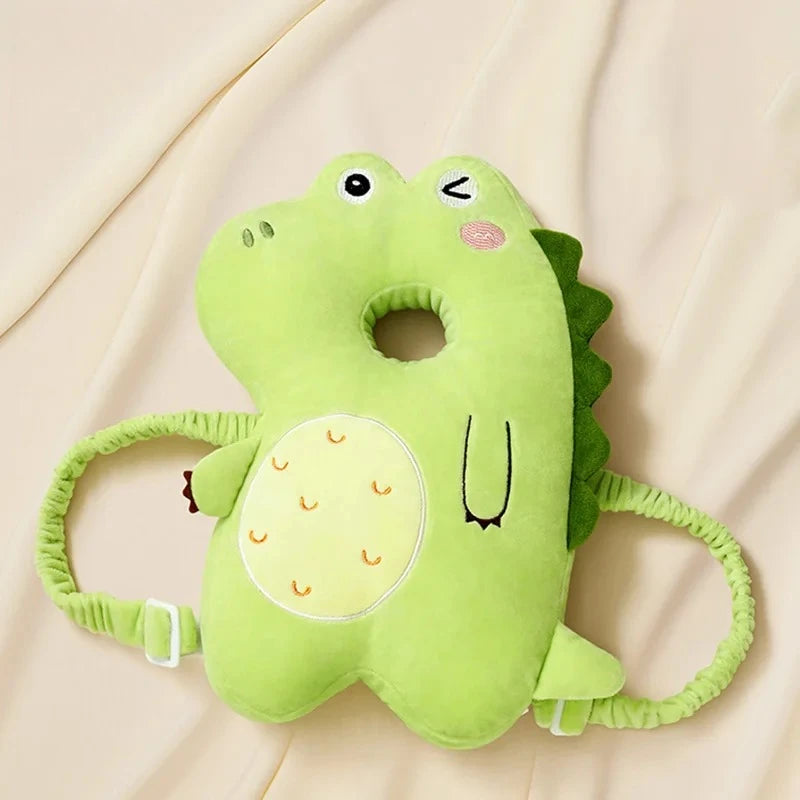 Baby Head Protector Pillow Cartoon Backpack Toddler Safety Cushion for Learning to Walk Newborn Kids Anti-Fall Support