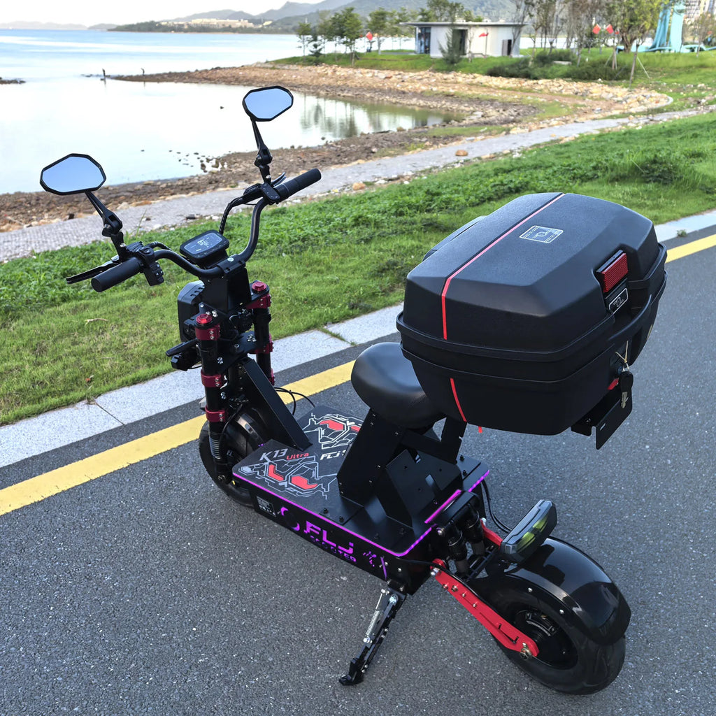 K13 Ultra 12000W Electric Scooter with 72V 100AH Battery Fat Wheel Road E Scooters for Adults