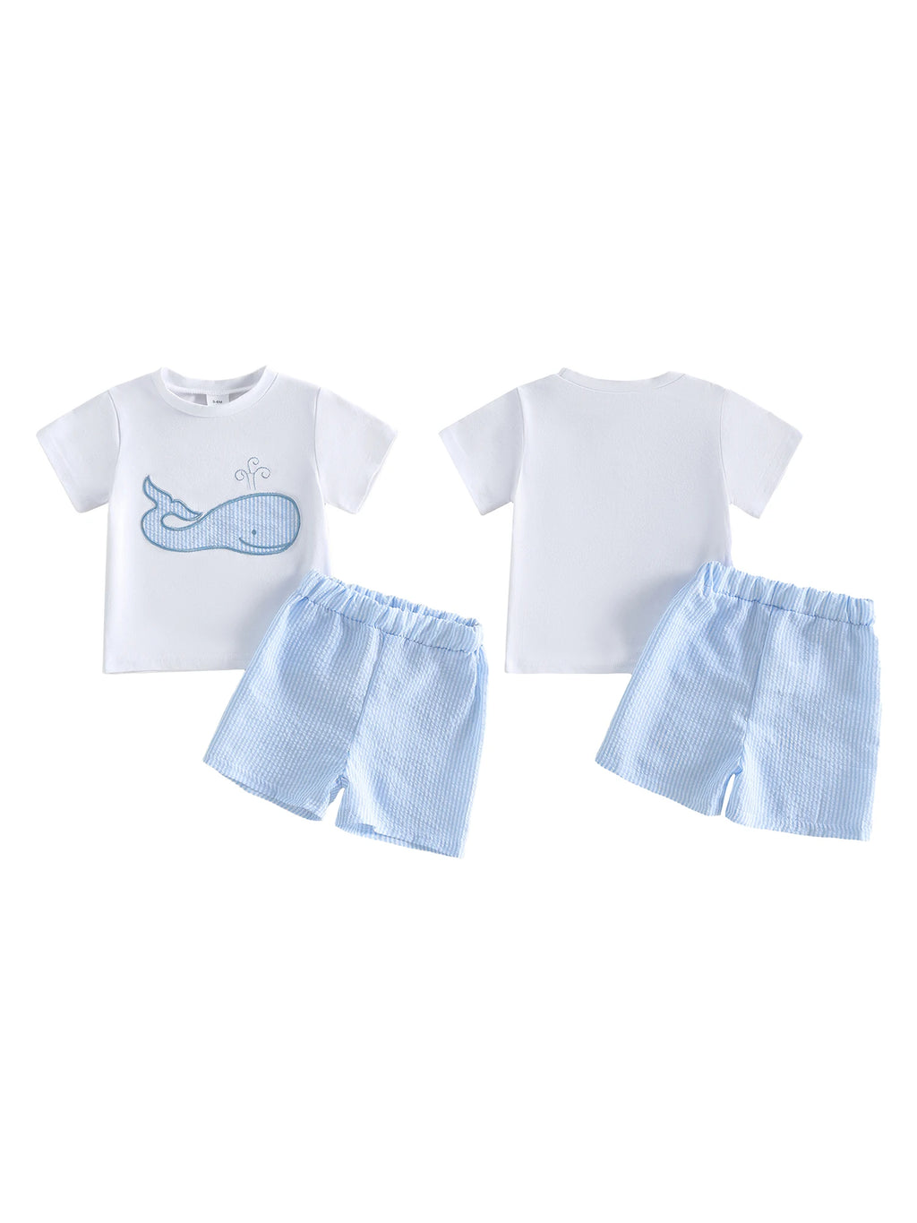 Cute Toddler Boys Beachwear Set with Shark Print Rash Guard and Quick Dry Swim Trunks for Summer Vacation 2Pcs Outfit