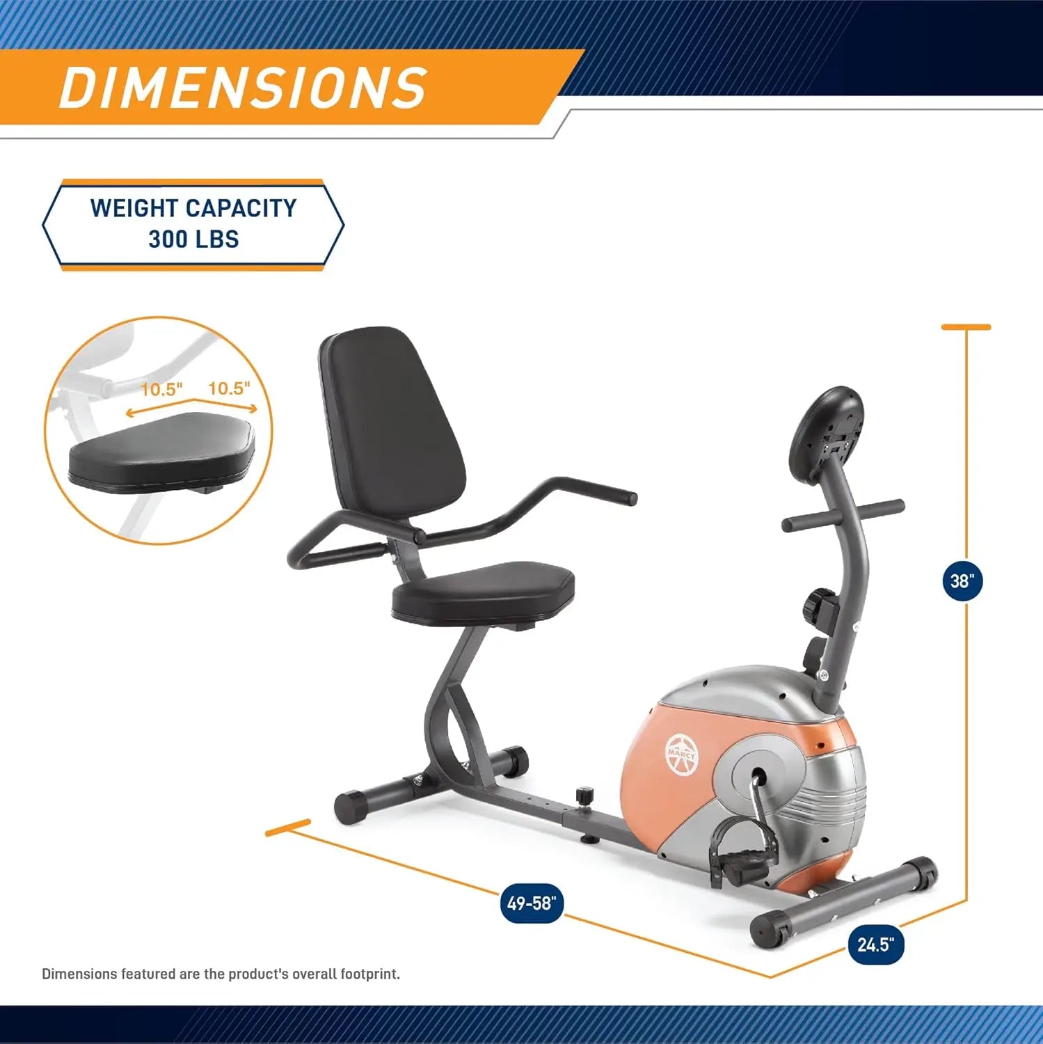 Home Cardio Workout, Magnetic Resistance, Multi-Color, Adjustable Cycle Training Bike