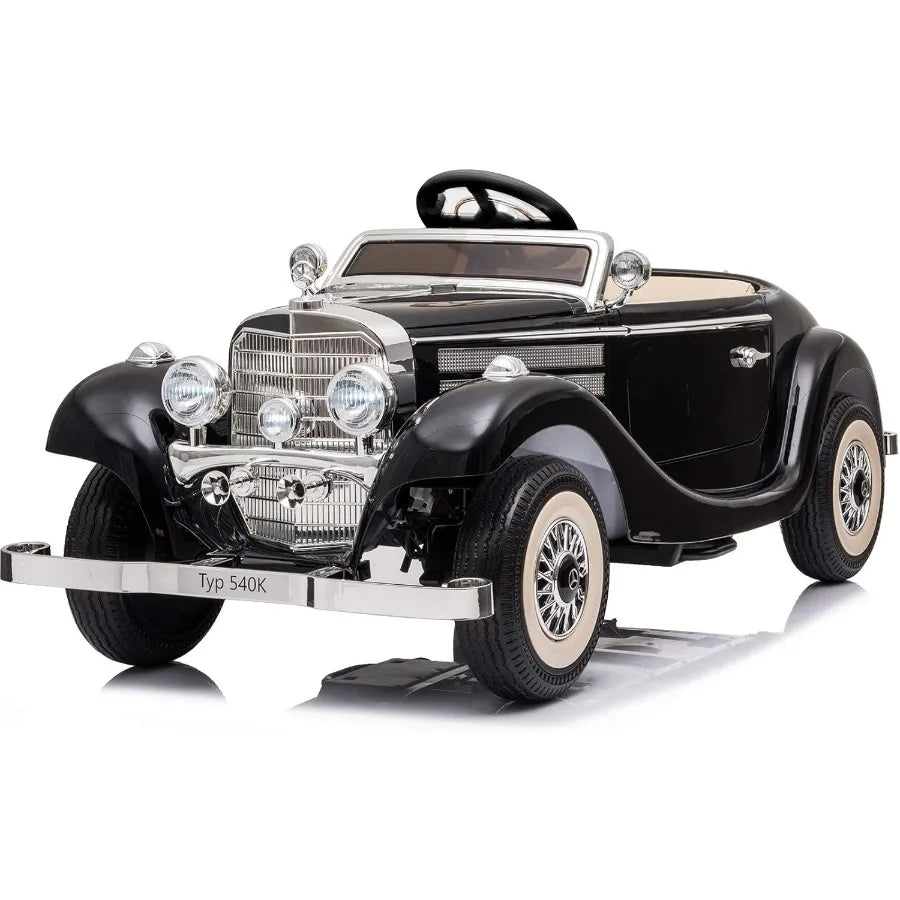 Kids Ride On Car with Remote Control Compatible with Mercedes Benz 12V 14Ah Power Vehicles Wheels Parent-Child Max Load 220Ibs R