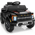 12V Licensed Raptor Kids Ride on Toy, Ride on Truck with Parent Remote Control, Electric Car for Kids with Truck Bed Storage, 3