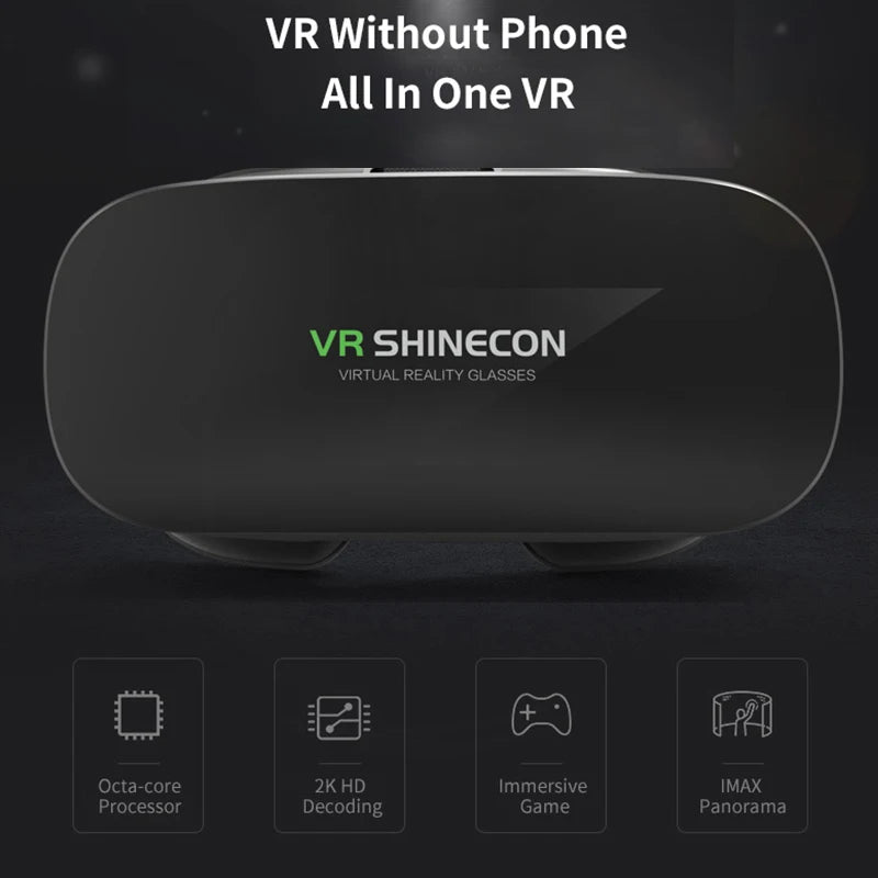 Dual WIFI 5G 4K Android 7.1 4000mAh  All-In-One VR Headset Glasses for Gaming & Movies Adult VR AIO5 Hardware