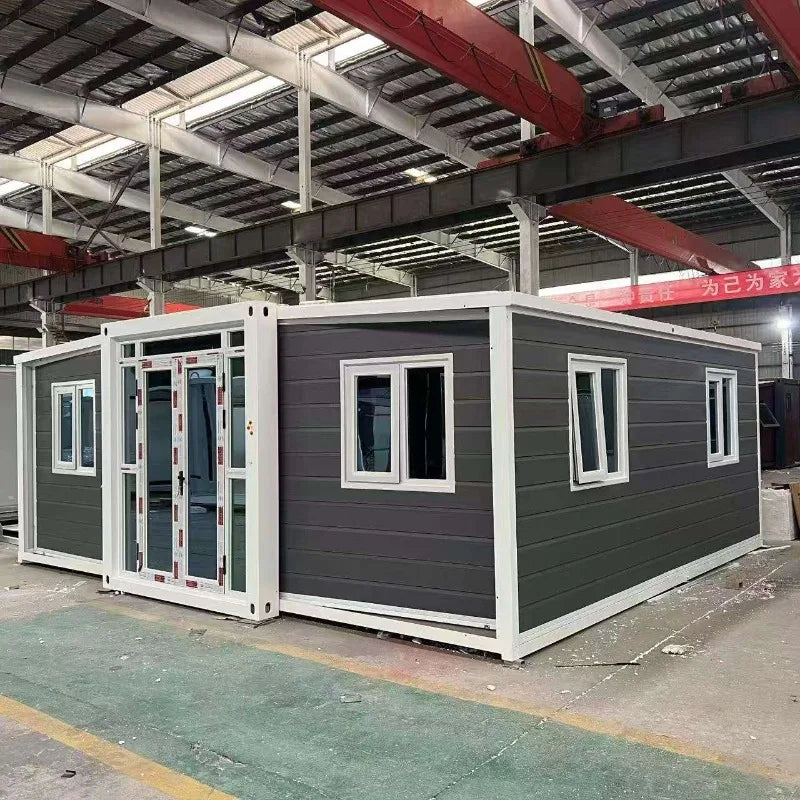 Prefab Mobile Tiny House Prefabricated Homes 2 3 Bedroom Expandable Container House 20ft 40ft Light Steel Home Garden Rooms