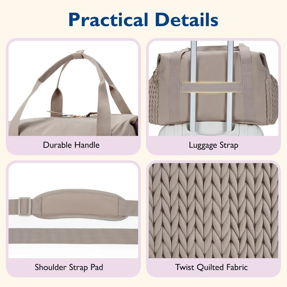 Mommore Diaper Bag Tote, Large Capacity Travel Diaper Bags, Hospital Bag for Labor Delivery, Baby Bag for Labor Delivery