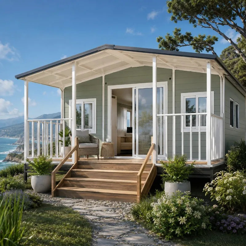 Portable Folding Prefab House Container Cabin for Worker Camp Temporary Living and Backyard Studio Customized
