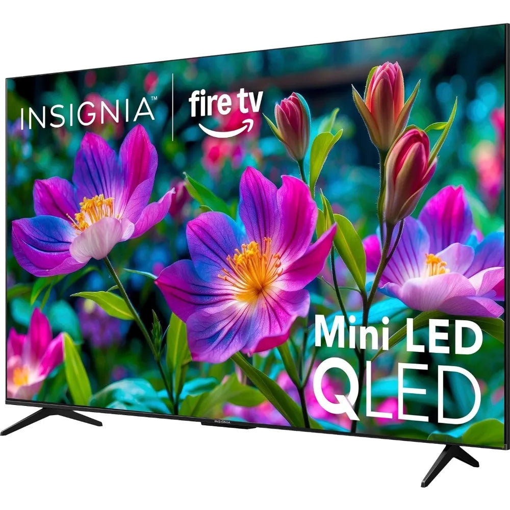 55" 4K UHD HDR QLED Mini-LED Smart TV with Voice Remote, Live TV Streaming Capability