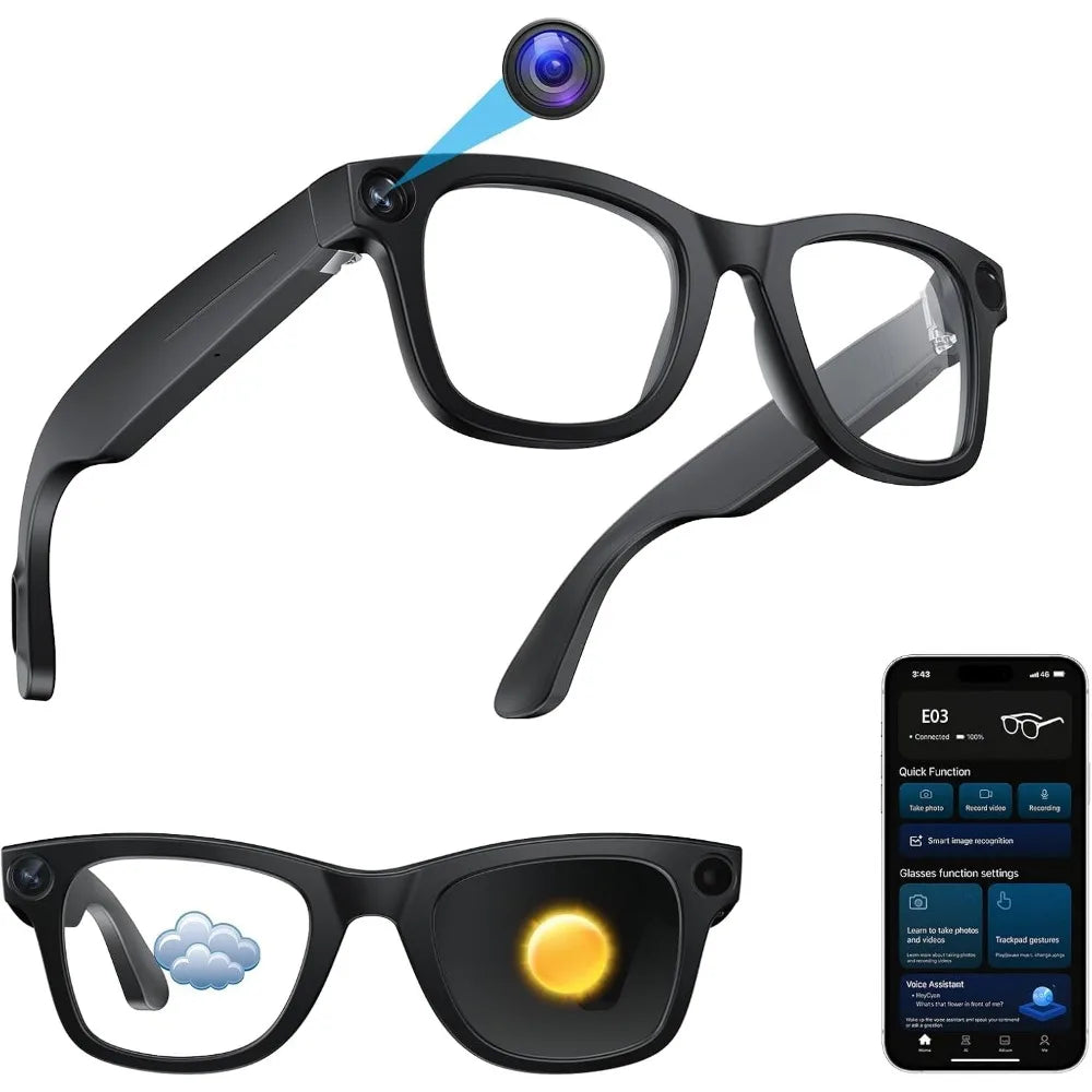 Intelligent Glasses for Video and Audio Recording with Voice Control and Real-Time Translation