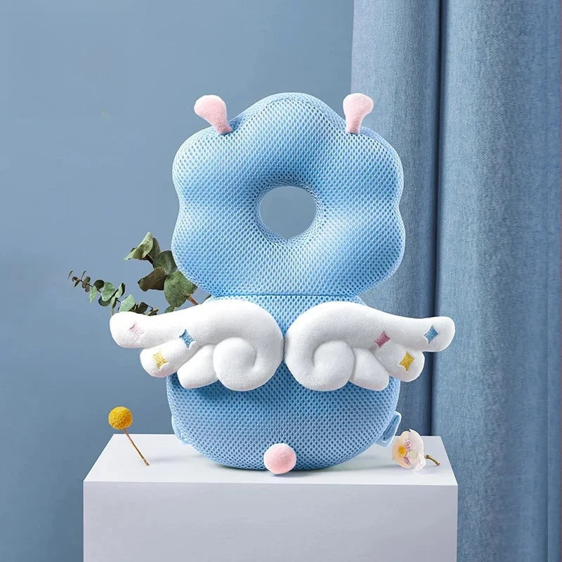 Baby Head Protector Pillow Cartoon Backpack Toddler Safety Cushion for Learning to Walk Newborn Kids Anti-Fall Support